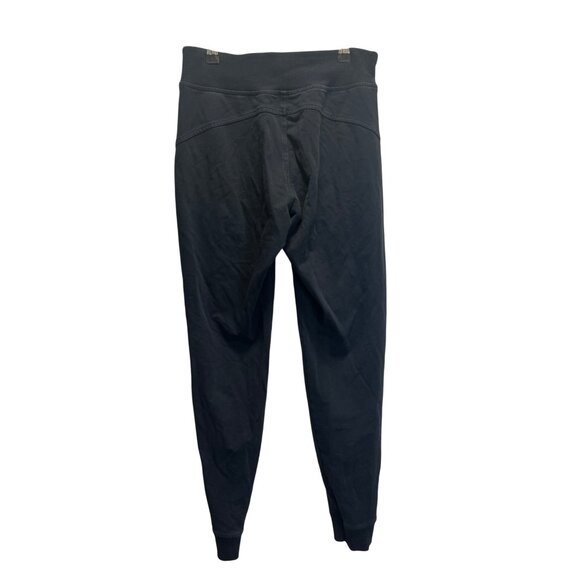 Lululemon Athletica Black Jogger Pants W/ Drawstring Waistband & Ribbed Side Pan - Picture 7 of 7